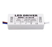 YSSMAO LED Driver 300ma 1-3w 4-7w 8-12w 18-25w 36w 300ma LED Power Supply Adapt Unit AC85-265V LED Lights Transformers Driver for LEDs,25W