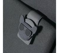 YSSQOVO 2 Packs Sunglass Holder for Car for VW ID.Buzz I 2022-2024, Magnetic Leather Sunglasses Holder and Ticket Card Clip Car Visor Accessories (Black)