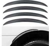 YSSQOVO 4 Piece Wheel Arch Protectors for Ford Ecosport 2 (II) Facelift I 2017-2023, Black Arch Trim Fender Flares Exterior Styling Protection Kit Wheel Arch Wideners Trim Strip