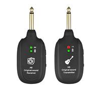 YST Guitar Wireless System Transmitter Receiver Built-In Battery 50 Meters Barrier-Free Transmission Distance 30 Meters Transmission Distance Through The Wall