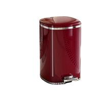 YSUEFIJO Step Pedal Trash Can with Lid, Kitchen Garbage Can, Waste Bin For Home Bathroom Office, Hands Free Foot Operated Rubbish Bin, Large Opening Design, Easy Waste Disposal