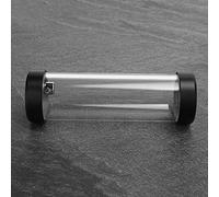 YSX-PMB Water Tank, PMMA + POM G1/4 X 3 Computer Water Tank/Cylindrical PC Water Cooling Tank Buil-in Anticyclone and Bubble Eliminator for Water Cooling System