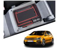 YSXLGSDAM Car Armrest Storage Box for VW Golf 7th and 7.5th generations, Car Armrest Tray, Centre Console Armrest Storage Box, Armrest Tray Organiser, Car Accessories