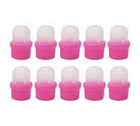 YsXoWiui 10 Pieces Professional Acrylic Nail Art Polish Remover Clips Manicure Tools
