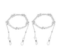 YsXoWiui 10x Beaded Eyeglass Chains, Sunglasses Holder Strap Cords