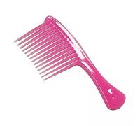 YsXoWiui 2 Pack Wide Comb Hair Comb with Handle Wide Detangling Comb Styling Comb Portable Large Handle Design with Smooth Surface And Hanging Hole, 3 Pcs