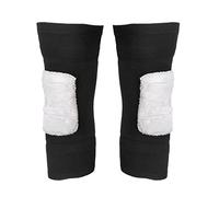 YsXoWiui 2 Pieces Knee Compression Sleeve Support Knee Pads Knee Cotton Leg Warmer Thermal Windproof Breathable Protector Suitable for Men Women Winter, S