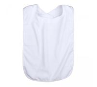 YsXoWiui 4X Adult Bib, Waterproof Eating Bib, Polyester, Washable Clothing Protector, Senior Eating Protection with Adjustable Neck Closure for Elderly People