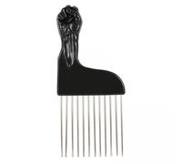 YsXoWiui 5 Packs Afro Hair Comb Set with Pick Comb Metal Pick Detangle Comb Foldable Handle Brush Smooth Handle And Reinforced for Comfortable Use, 5 Pcs