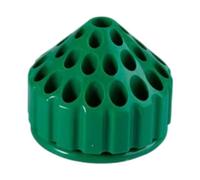 YsXoWiui Bit Organizer Holder Milling Cutter Attachment Storage Box Rotating Structure Made of PP Material Organization And Fit, Dark Green