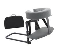 YsXoWiui Cushion Massage Set Face Support Hand Support Cushion Height Adjustable Ergonomic Design for Eye Surgery Recovery Break Ge, Light Gray