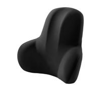 YsXoWiui Ergonomic Car Cushion Made of Memory Foam with A Soft Milk Silk Cover. Ideal for Lumbar Support During Long Periods of Sitting in The Car Or Office, Black