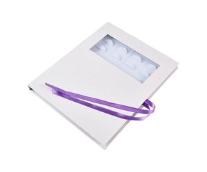 YsXoWiui Eyelash Storage Box with Elegant And Multi-layer Lash Box for False Eyelashes, Cosmetic Organizer And Storage Container, White