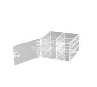 YsXoWiui False Eyelash Storage Box with Rotating Door