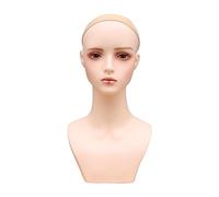 YsXoWiui Female Mannequin Head with Shoulder for Necklace Making Styling
