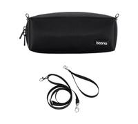 YsXoWiui Hair Trimmer Bag Storage Barber Organizer with Flap Opening Made of Oxford for Easy Sorting And Protection for Men's Grooming Travel, Black
