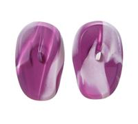 YsXoWiui Hairdressing Ear Muffs, Ear Covers, Hair Coloring Ear Protectors, Reusable Ear Protectors, Waterproof Hair Salon Accessories for Professionals, Violet