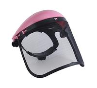 YsXoWiui Heavy-Duty Chainsaw Face Shield for Ultimate Protection in Outdoor Environments, Pink