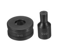 YsXoWiui Hole Punch Die Set Knockout Punch Tool Round Die Replacement 40Cr Steel Smooth Edge Holes Easy Install for Heavy Duty Use Suitable for, 1.5cm