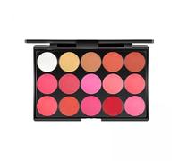 YsXoWiui Lip Palette Makeup Set with 15 Glosses Palette Cream Moisturizing Non Sticky Suitable for Party Makeup Gift Giving