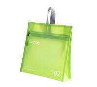 YsXoWiui Makeup Bag Cosmetic Bag Travel Organizer PVC Pouch Waterproof Toiletry Bag Storage with Zipper for Household, Green