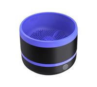 YsXoWiui Makeup Brush Cleaner Electric Cleaning Tool Automatic Brush Dryer Rapid Blender Silicone Low Noise Suitable for Professional Beauty, blue