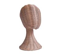 YsXoWiui Mannequin Manikin Head Head Creative Rattan Stable Base Multipurpose Hat