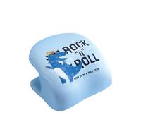 YsXoWiui Memory Foam Neck Pillow, Head and Neck Support Cushion for Office Chairs, Soft Padded Cover, Versatile Pillow for Relaxation, Dinosaur Blue