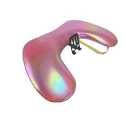 YsXoWiui Multifunctional Nail Art Pillow, Hand Rest Cushion, U-Shaped Design, PU Leather, Sponge, Table Mat, with Smartphone Holder, Suitable for Salons And Ho, Dark Pink