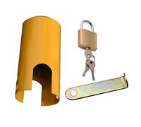 YsXoWiui Outdoor Cover Anti Tap Padlock for Park, Small