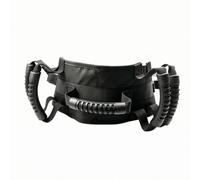 YsXoWiui Patient Transfer Belt supportive therapeutic padded body grab handle transfer equipment nylon reinforced stitching suitable for daily movement nursing home care walking aid, Black