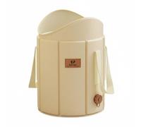 YsXoWiui Portable Foot Soaking Tub Foldable Anti-Tip Deep Calf Insulated Bucket Suitable for Wellness Relaxation Travel, Upgraded Knee Wo Lid
