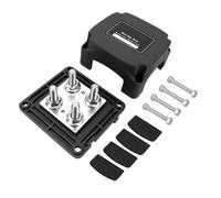 YsXoWiui Power Distribution Block Battery Terminal and Busbar Connection Block As Terminal Block with 400A Rated Current and 48V with Side for, Black