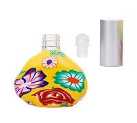 YsXoWiui Refillable Perfume Bottle Glass Vintage Atomizer Spray Dispenser Decorative Vial Holder Suitable for Travel Gift Giving, Roller Bottle