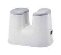 YsXoWiui Shower Stool for Safe Bathing, Portable Chair for All Ages, Gray