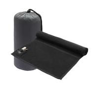 YsXoWiui Sleeping Bag Pad, Camping Mat, Heated Blanket, Multi-Function Heater, USB Powered, Foldable, and Shoulder Strap for Winter Outdoor Activities, Black