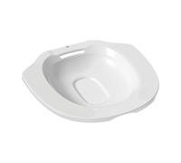 YsXoWiui Toilet Sitz Bath, Portable Solution for Bidet and Hygiene, White