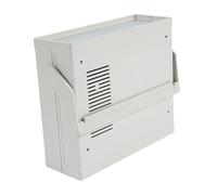 YsXoWiui Waterproof Distribution Box Outdoor Junction Box Wear Resistant Practical with Hnadle Electrical Protection Case, White