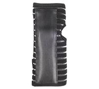 YsXoWiui Wrist Guard Adjustable Wrist Brace Carpal Tunnel Support Compression Sleeve Aluminum Alloy PU Leather Breathable Design Suitable for Men Women, Large Black Right