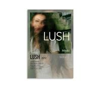 YSYDHJ Mitski LushCanvas Poster Bedroom Decor Landscape Office Room Decor Gift Aesthetic Canvas Print Home Decorations Posters for Room Aesthetic Wall ArtUnframe-style20x30inch(50x75cm)