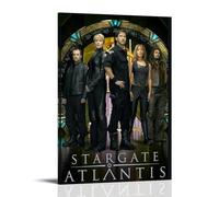 YSYDHJ Stargate AtlantisCanvas Poster Bedroom Decor Landscape Office Room Decor Gift Aesthetic Canvas Print Home Decorations Posters for Room Aesthetic Wall ArtFrame-style20x30inch(50x75cm)