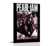 YSYDHJ Ten-Pearl JamCanvas Poster Bedroom Decor Landscape Office Room Decor Gift Aesthetic Canvas Print Home Decorations Posters for Room Aesthetic Wall ArtFrame-style16x24inch(40x60cm)