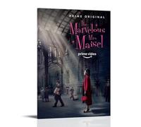 YSYDHJ The Marvelous MrsCanvas Poster Bedroom Decor Landscape Office Room Decor Gift Aesthetic Canvas Print Home Decorations Posters for Room Aesthetic Wall ArtFrame-style16x24inch(40x60cm)