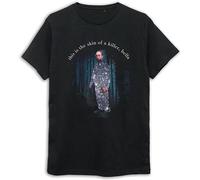 YSYJWMD Robert Pattinson This is The Skin of A Killer Funny T-Shirt Twilight Shirts Men's Tops Tee Black XL
