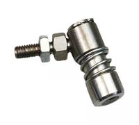 Ysyqkn 2x Marine Boat Control Cable Gas Ball Joint, 304 Stainless Steel Connection Accessory, Replace End