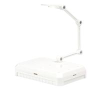 Ysyqkn Articulated Figure Stand with Multifunctional Support, Sturdy Stand, Dynamic Positioning And Organized Storage Compartment for L&, White