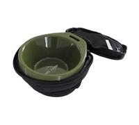 Ysyqkn Bowls with Practical Cookware Set, Storage Bag And Handle, Made of PP, Stackable And Lightweight for Outdoor Use, Green