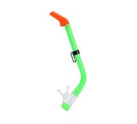 Ysyqkn Children's Front Snorkel, Soft Silicone, Sturdy Attachment, Suitable for Swimming Lessons And Leisure Time, Green