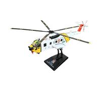 Ysyqkn Die-cast Model Airplane, Helicopter, Toy Collection with Stand, Gift Idea, Home Decoration, Alloy Fighter Jet Model for Rolling, White