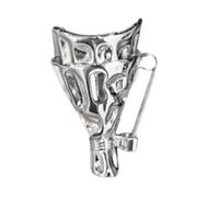 Ysyqkn DIY Men's Wearable Bouquet Holder Brooch Decorative with, Lapel Pin for Celebration, Wedding, Dating, 2cmx3cm